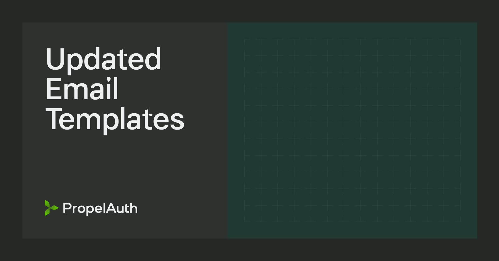Email Template Updates