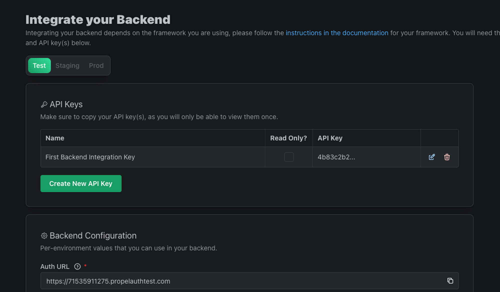 Image in article: PropelAuth Product Updates: Dashboard Revamp, Staging Env, and More