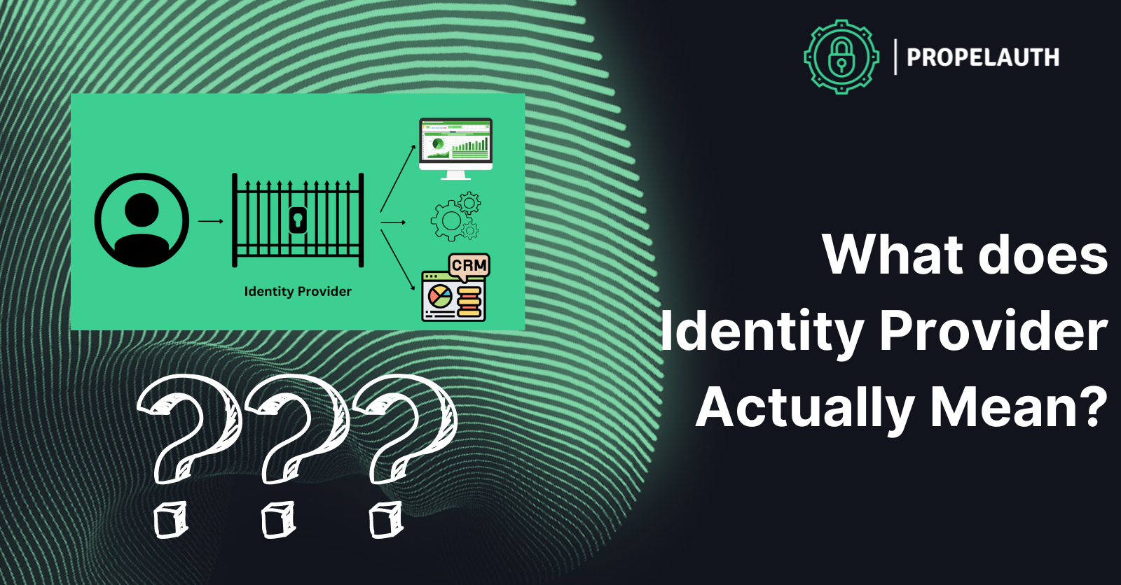 What Does Identity Provider Actually Mean?